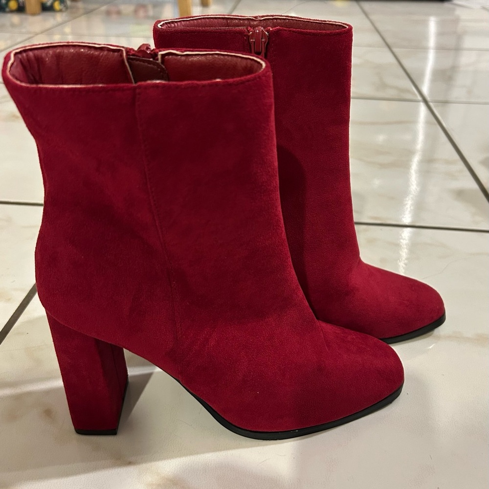 Shoe Republic La Red Suede Ankle Boots